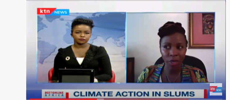 KTN News Kenya: Weather mtaani and climate action in slums