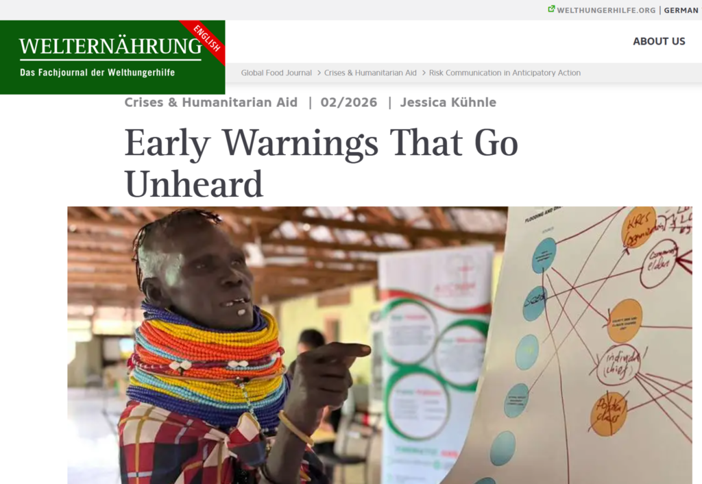 Welthungerhilfe: Early Warnings That Go Unheard
