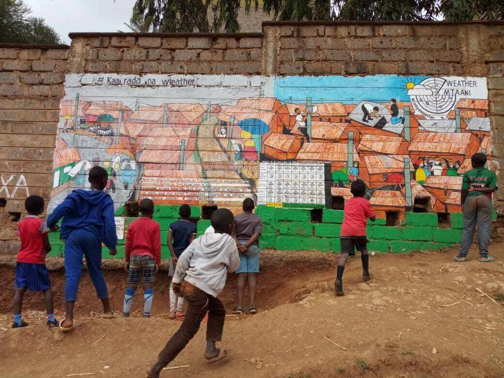 DARAJA_Wall Mural in Kibera Nairobi