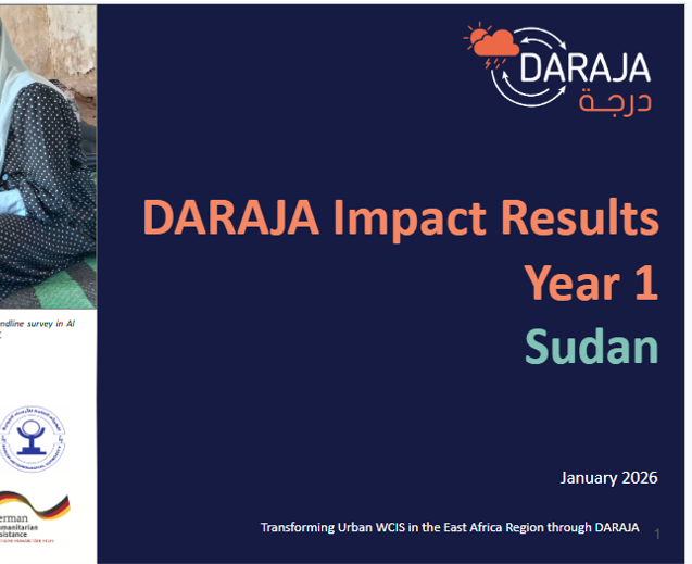 DARAJA Sudan Impact Results Year 1 (2025)
